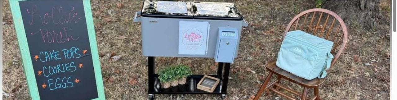 Lolly's Porch, from their own business page