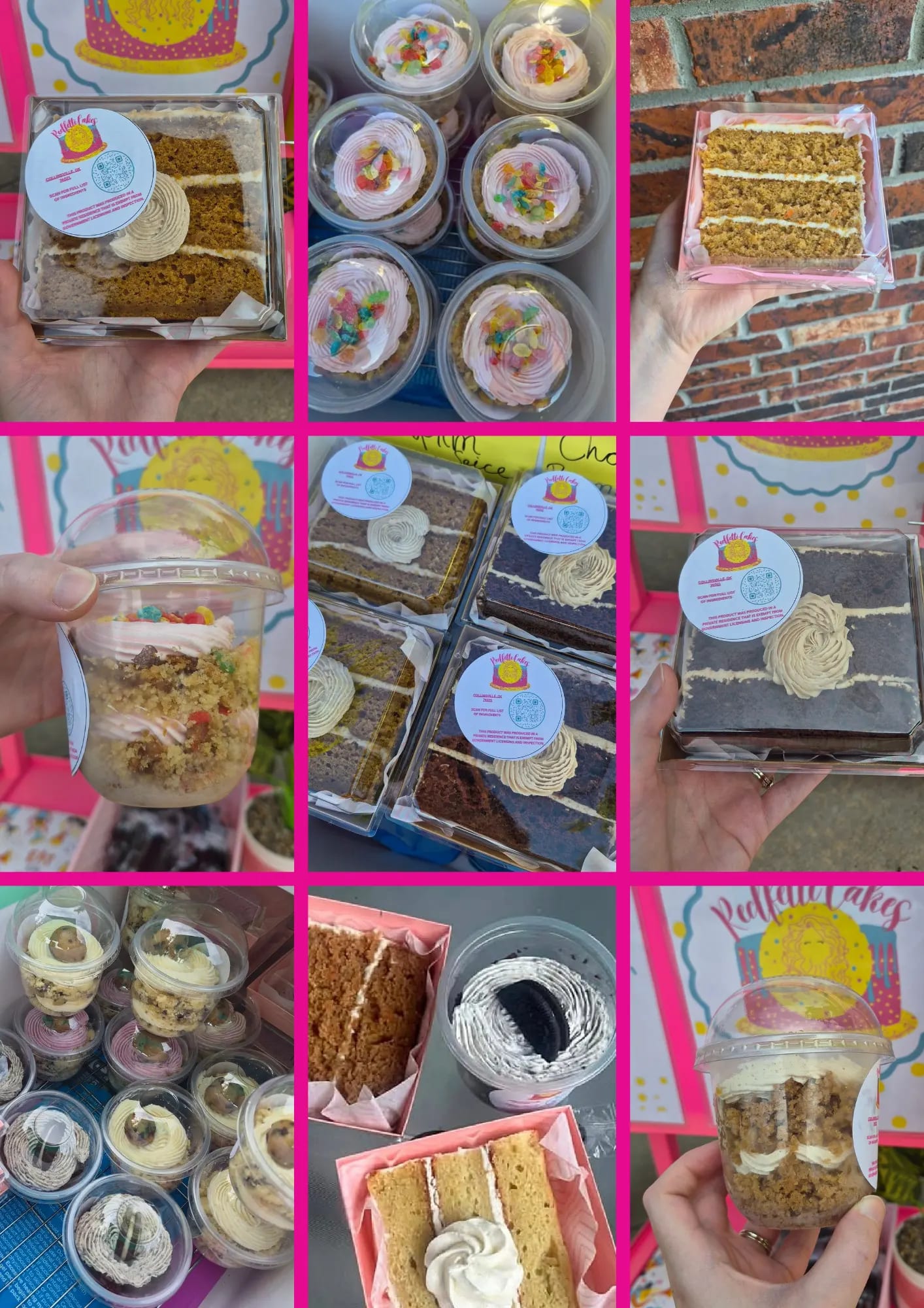 Redfetti Cakes Cake Cart
