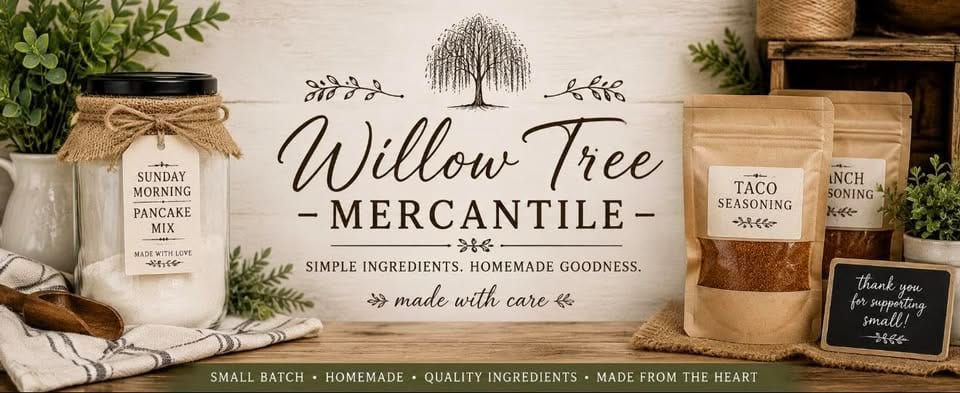 Willow Tree Mercantile, from their own business page